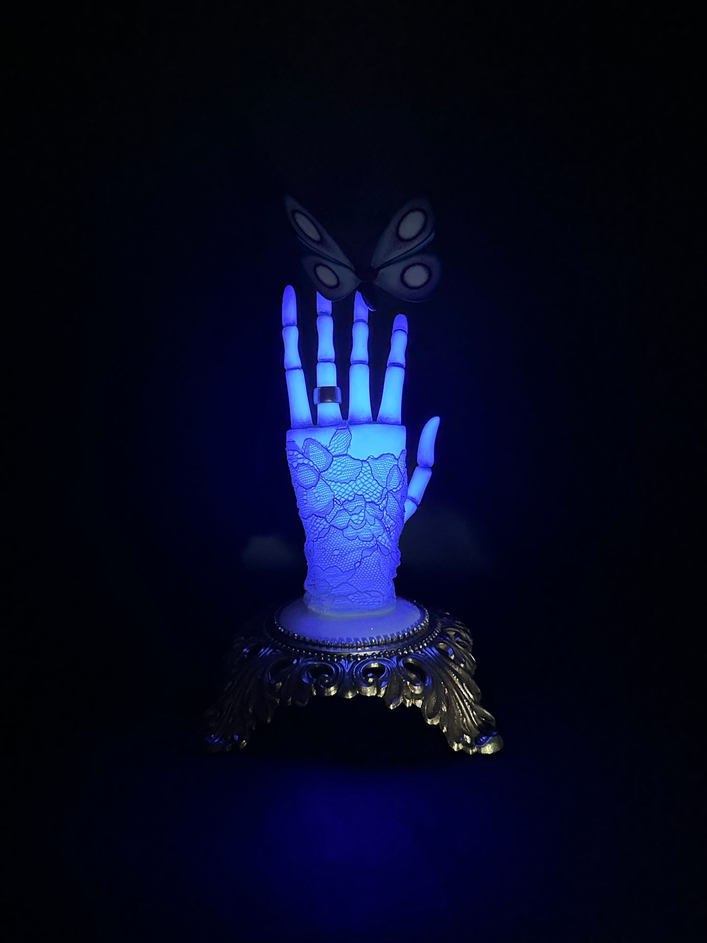 Emily's Hand - Glow in the Dark Sculpture