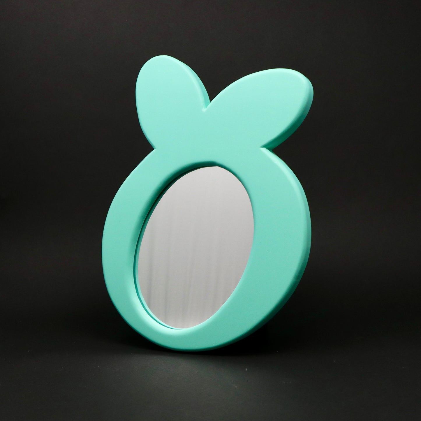 Wonderland Rabbit Mirror - Teal